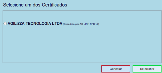 Tela do SERPRO