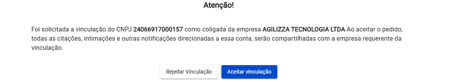 Aceitar ou rejeitar a coligação